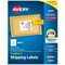 Avery Printable Shipping Labels, Sure Feed Technology, 3-1/3" x 4", White, 600 Blank Mailing Labels (8464)
